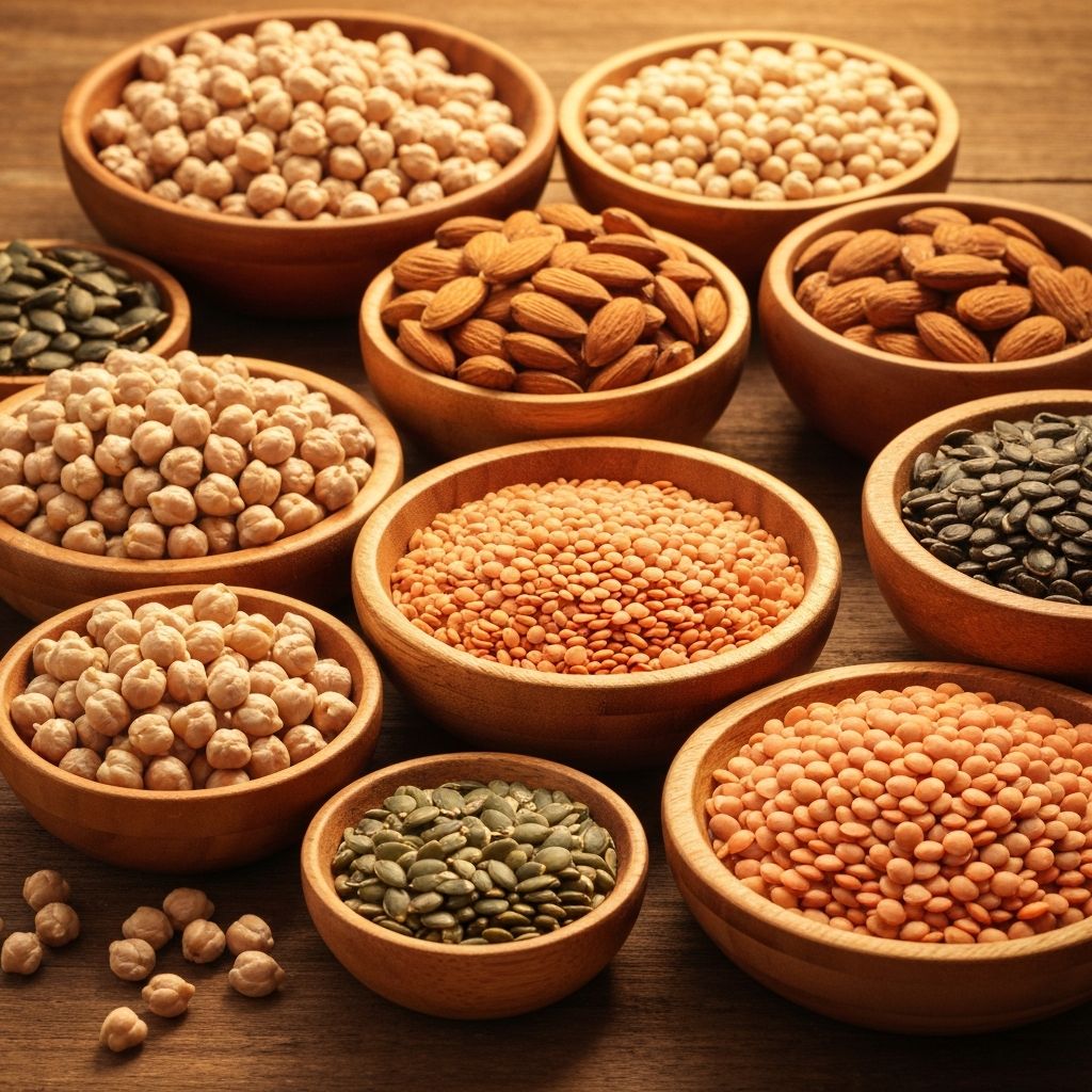 Legumbres y frutos secos