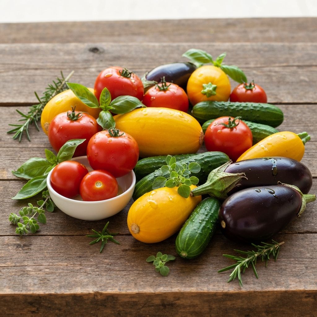 Alimentos mediterráneos tradicionales